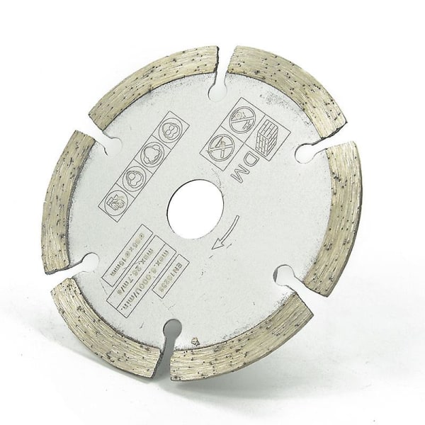 Diamantcirkelsågblad 85 mm 15 mm hål ersätter Worxsaw Wa5038 Silver