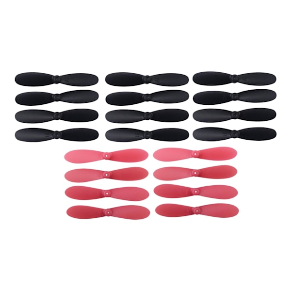 20 Stykker Mini Drone Propeller RC Drone Blad til HS190 RC Drone Model (C)