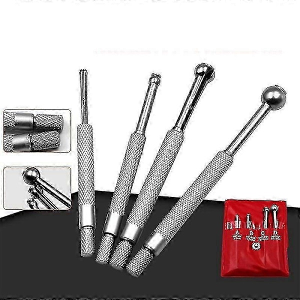 3-13mm 4-delars Set Justerbar Innerdiameter Mätare Teleskopisk Mätare Justerbar Inre Hålmätare Manuellt Mätverktyg (C)