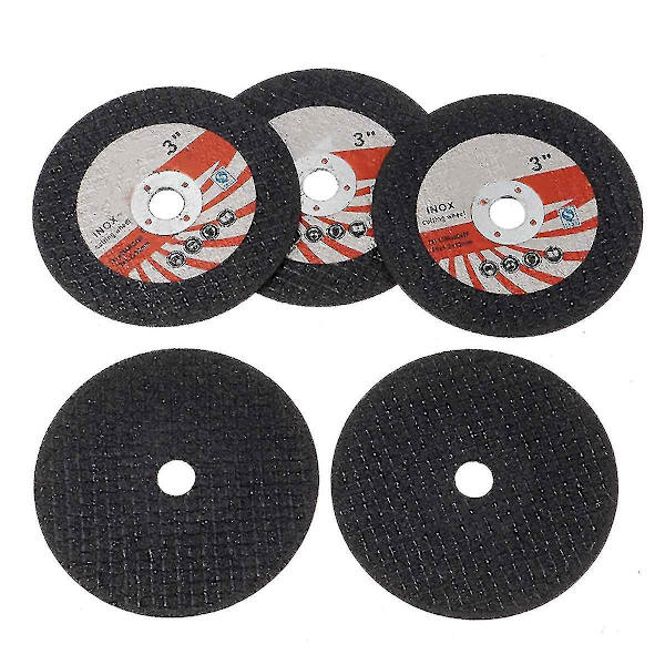 10 st 75 mm Mini Skärdisk Cirkulär Harts Slipsten för 10 mm Borr Slipverktyg Trä Kakel Skärning-meini