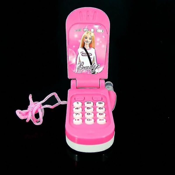 Elektronisk telefon musikalisk mini söt leksak