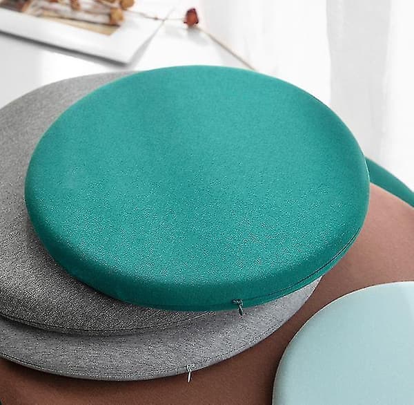 Pyöreä memory foam -istuintyyny ristiseläntuella tuoleille