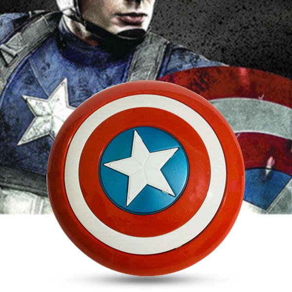 Shield-Toy Samlarobjekt Slät Yta Multifunktionell Avengers Captain America Plast Shield-Toy för Halloween