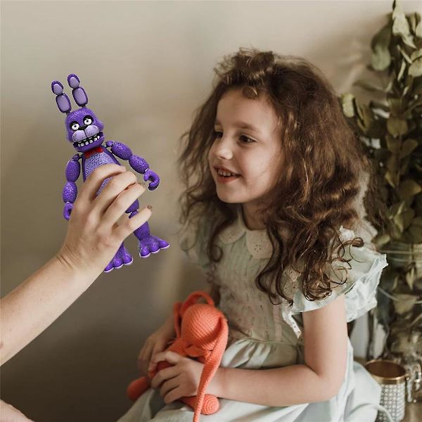 2024 Funko Five Nights At Freddy's FNAF Horror Game Actionfigur Foxy Bonnie Bear Samlarmodell Figurer Leksaker Boxade Gåvor[C]