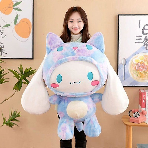 GaiBoSi 60cm Giant Sanrio Kawaii Cinnamoroll Hund Plys Legetøj Pude Fyldt Dyr Komfort Bløde Dukker Fødselsdagsgaver Tegneserie Anime Legetøj Yellow 25cm