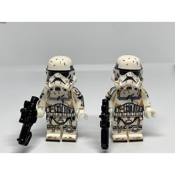 70 st Clone Troopers Army Commander Fallskärmsjägare Squad 3 Nova Corps Marine Team At-rt Byggstenar Star Space Wars Actionfigurer Leksaker Minifigurer