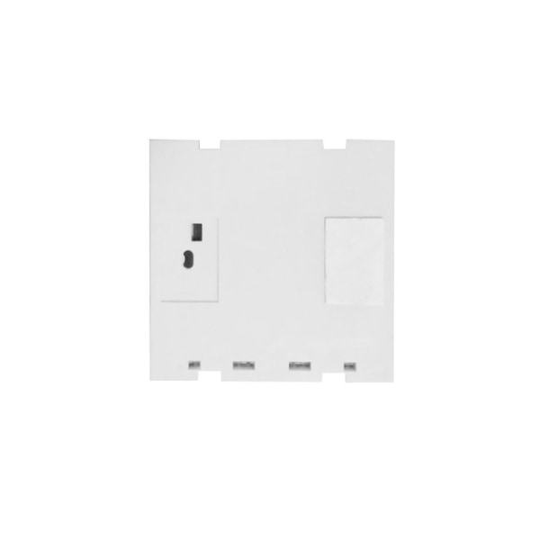 eWeLink Trykknapsvægkontakt Fjernbetjening 3 Gang 86 Type Tænd/Sluk Kontaktpanel 433MHz Wi White 1CH