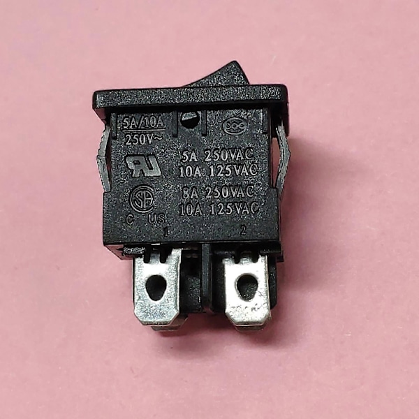 Strømbryter 6A250V T85/55 4 Pin 2 Gir Båttype Bryter Erstatning (HYYC)