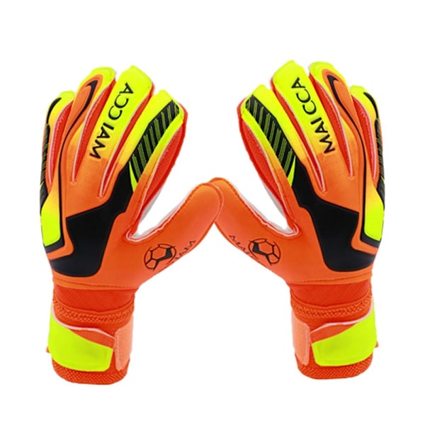 Målvaktshandskar Fotbollshandskar ORANGE 10 orange orange 10