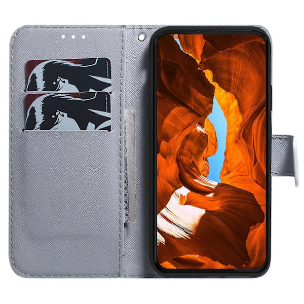 Plånboksfodral för Xiaomi Poco C75 4G Tryckt Läder Telefonskyddsfodral Multicolor Style I