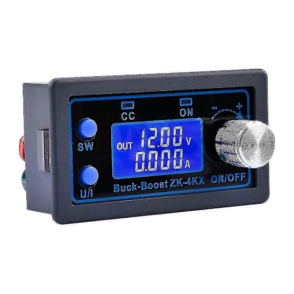DC-DC Boost-konverter Variabel Spenningsregulator CC CV 0,5-30V 4A 5V 6V 12V 24V Regulert Laboratorium