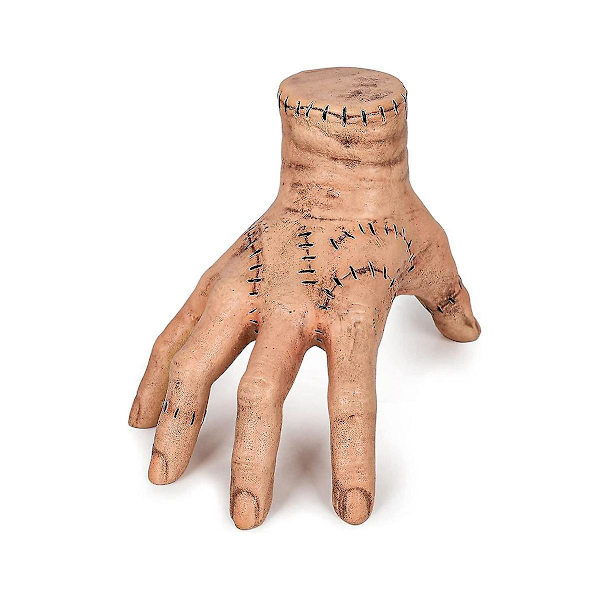 Onsdag Addams Familjens Sak Handrekvisita Skrämmande Onsdag Cosplay Hand Onsdag Addams för Hemmet