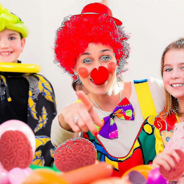 Pieces Brain Stress Balls Aivojen Läiskäpallo Aivon Muotoiset Lelut Zombie Aivot Pallot Punainen Uutuus Väärennetyt Aivot Pelottavat Lelut-yujia SZRH A-C (C)