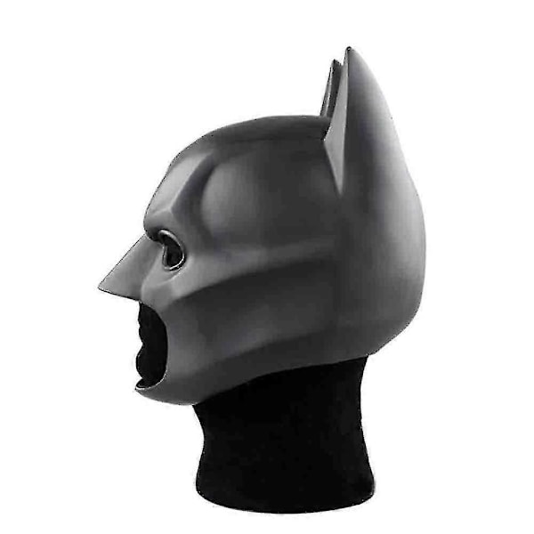 Batman Fuld Maske Med Hætte The Dark Knight Rises Latex Hjelm Voksen Cosplay Prop J