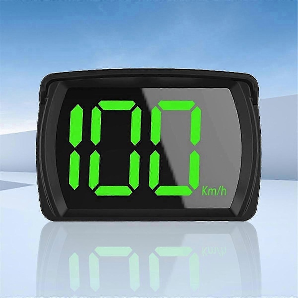 Universal Digital GPS Hastighetsmätare Påminnelse Meter HD LCD-skärm (C)