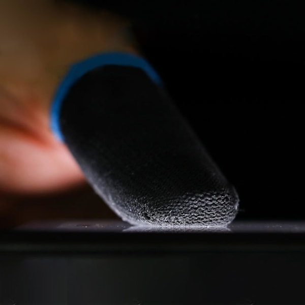 5 Par Gaming Handskar Kolfiber Halksäker Gamer Fingeröverdrag För Mobila Spel