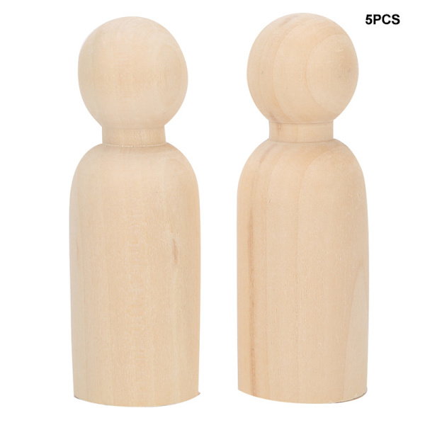 Puinen Maalausnuket 75mm Mies DIY 10 kpl