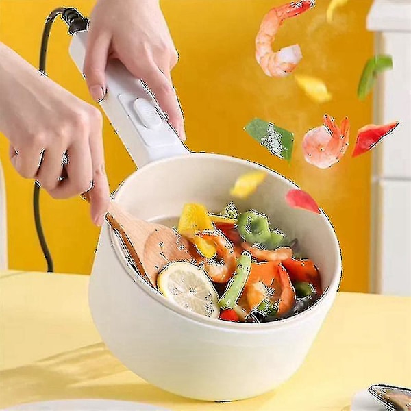 2L Multifunksjons Elektrisk Komfyr, Elektrisk Stekepanne, Non-Stick Pan, Stek, Gryte, Kok, Passer For