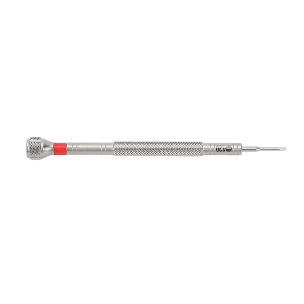 Urverktygsset Professionell Rostfritt Stål Precisionsskruvmejsel för Glasögon Urband 1,2 mm[C]