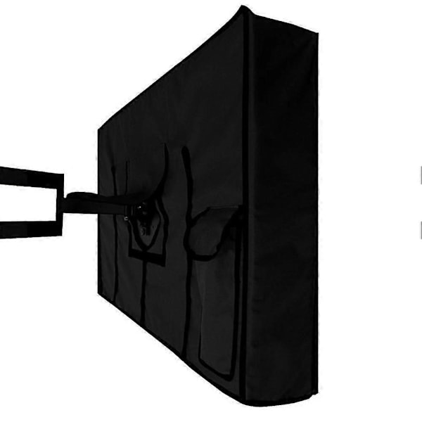 Väderbeständigt 22-24 Tums Utomhus-TV-Skydd Med Bottenöverdrag - Skydda LCD LED Plasma-TV Från Damm Och Väder