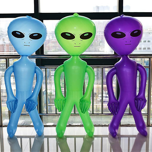 1 stk PVC Oppustelig Alien Model Festtilbehør Oppustelig Model Til Festival Bar