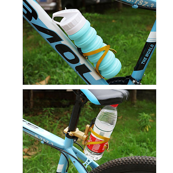 Letvægts spiralformet cykel vandflaskeholder, cykel vandflaskeholder (C)