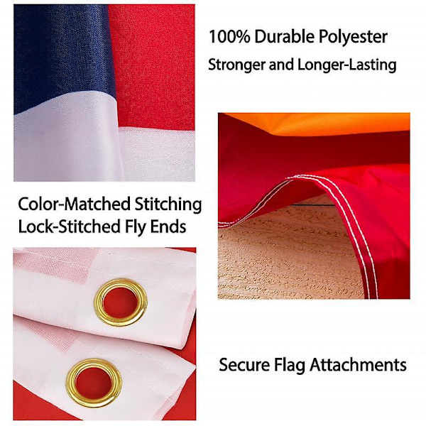 90x150cm Polyester Tomorrowland Flagga 3x5ft