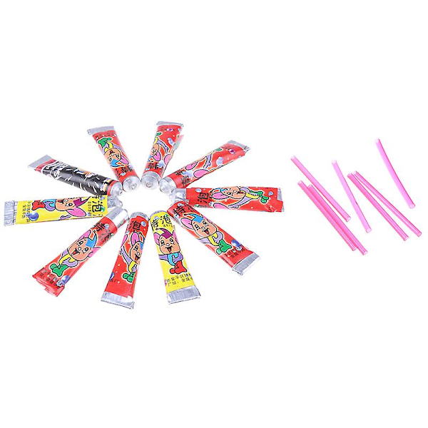 10 st Bubble Glue Kids Blowing Bubble Ball Leksaker För Barn Space Ballong Leksak[C]