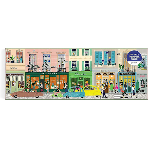 Parisian Life Panorama Pussel (1000 bitar)[C]