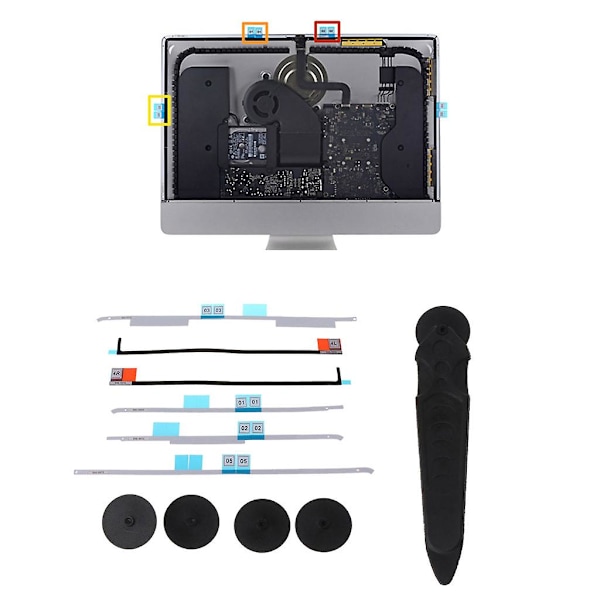 LCD-skärm Limremsa Reparationskit Ersättning för iMac 21.5\" A1418 Modeller