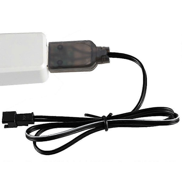 3.6V/4.8V/6V/7.2V 250mA SM-liitin USB-laturi LED-latausilmaisimella NiMH NiCD RC-auto Robottilelujen Akulle (FCC)