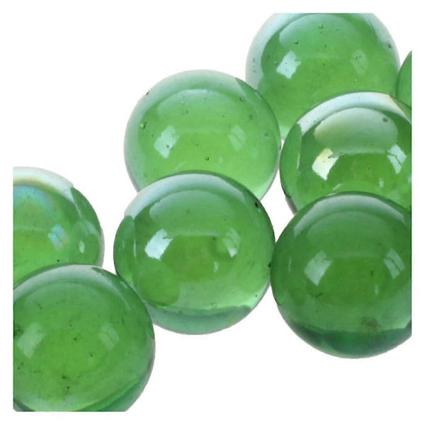 40 stk Marmor 16mm Glass Marmor Knicker Glasskuler Dekorasjon Farge Nuggets Leke