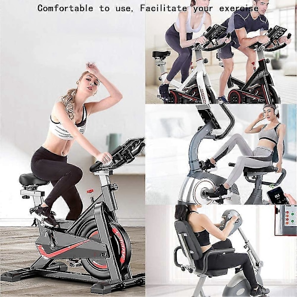 8 stk. Pedalstropper for trimsykkel, justerbare pedalstropper fotpedal spinning trimsykkel hjemme eller (C)