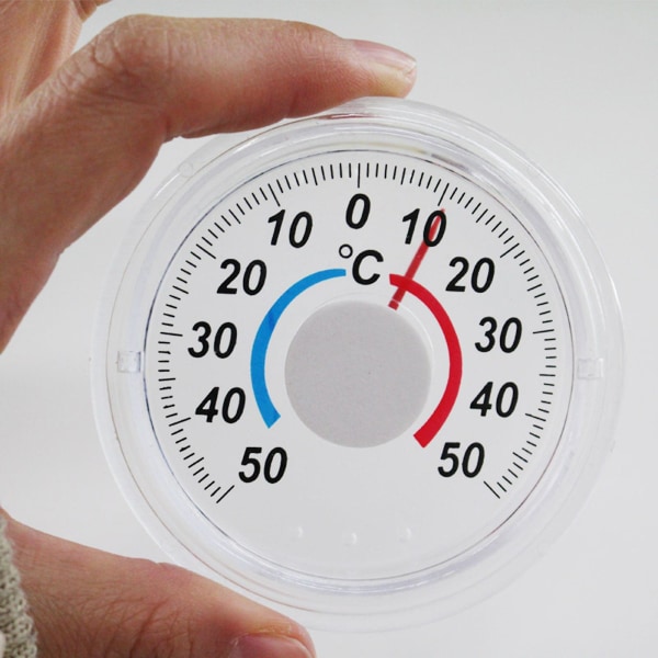 Termometer Indendørs Udendørs Vægttermometer Køleskabstemperaturmonitor [C]