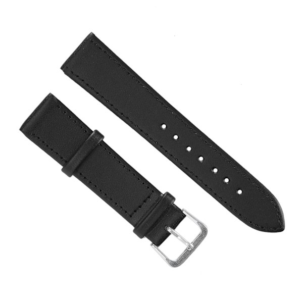 Stift Spänne Urband PU Läder Universal Ersättningsarmband Del Tillbehör 20mm / 0.79in[C]