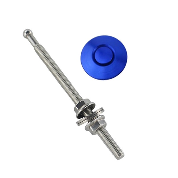 Universal 32mm Tryckknapp Billet Motorhuv Lås Clip Kit Motorhuv Spärrar Set (FCC)