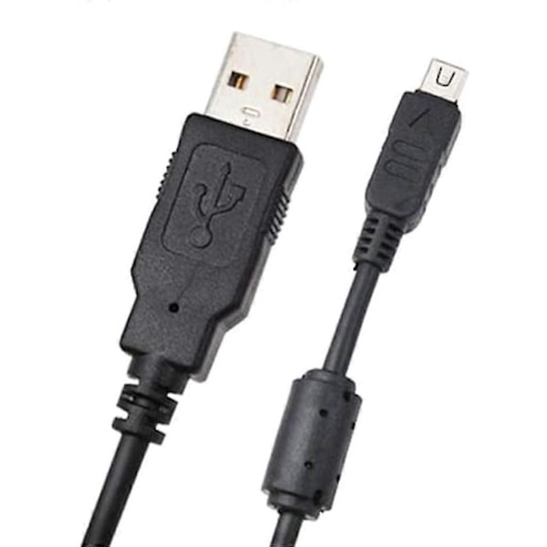 USB Datakabel Ladekabel Ledning 12pin til Olympus CB-USB5/CB-USB6 Erstatning (C)