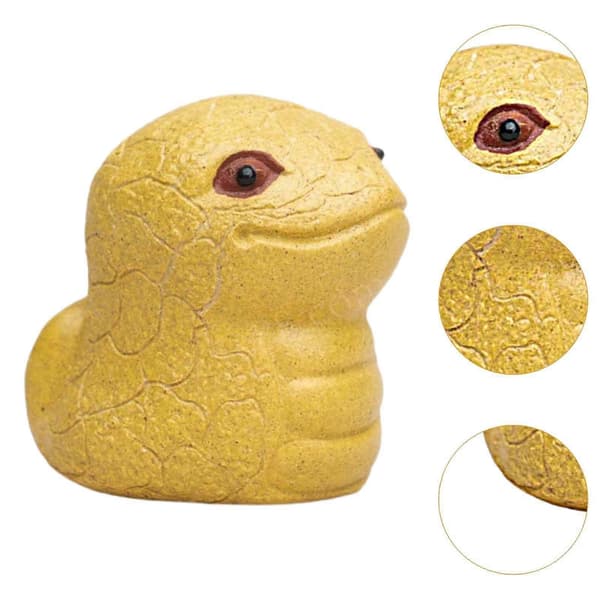 Miniatyr Orm Staty 6cm Hög Perfekt Sovrumsinredning