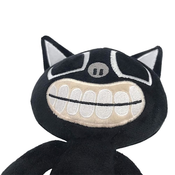 Plushdjur Cartoon Dog - Mjukt Fylld Dock för Barn - Horror Cartoon Plushie - Anime Present