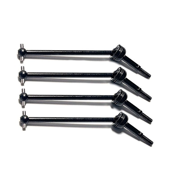 4 st Metall Drivaxlar och Hjulmutter för Wltoys 144001 144010 124007 124016 124019 124018 RC Bil Upp