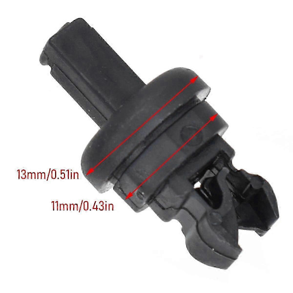2X Clips För Renault Clio Megane Scenic Laguna Modus MK1 MK2 MK3 1 2 3 Bakre Bagagehylla Snöre Hängare Fäste 7705099001 FN9U1387 (C)