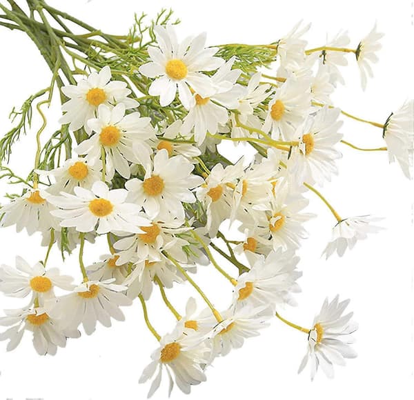 5 stk. Simulation Lille Daisy 5 Gren Cosmos Dekoration Rekvisitter Simulation Blomst 2