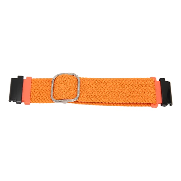 Urremærke i Vævet Nylon, Justerbar Størrelse, til Garmin Fenix 7S 6S 5S Orange[C]