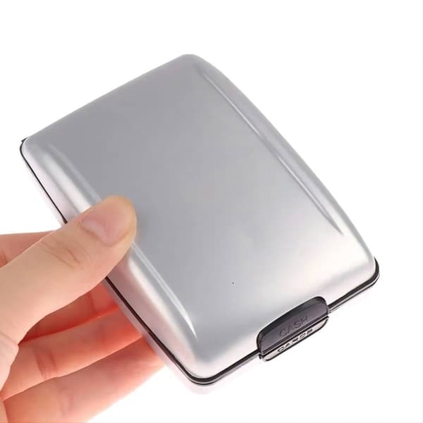Kompakt minimalistisk bilplånbok med RFID-skydd