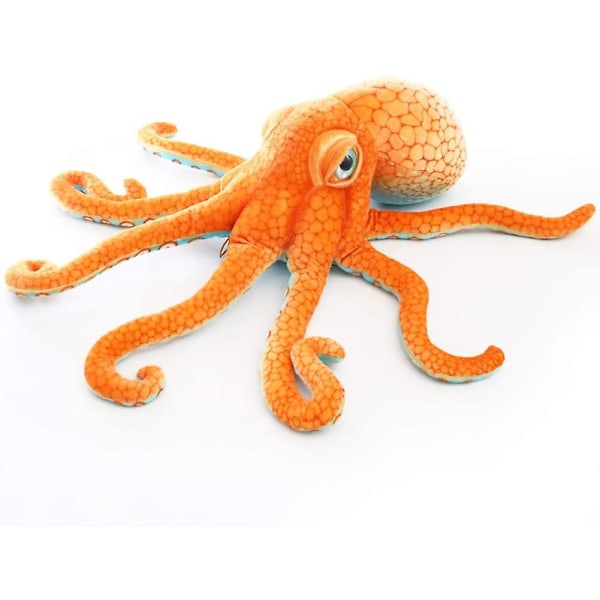 Realistic Octopus Plush, Giant Stuffed Sea Animal Toy Gift For Kids (19.6")