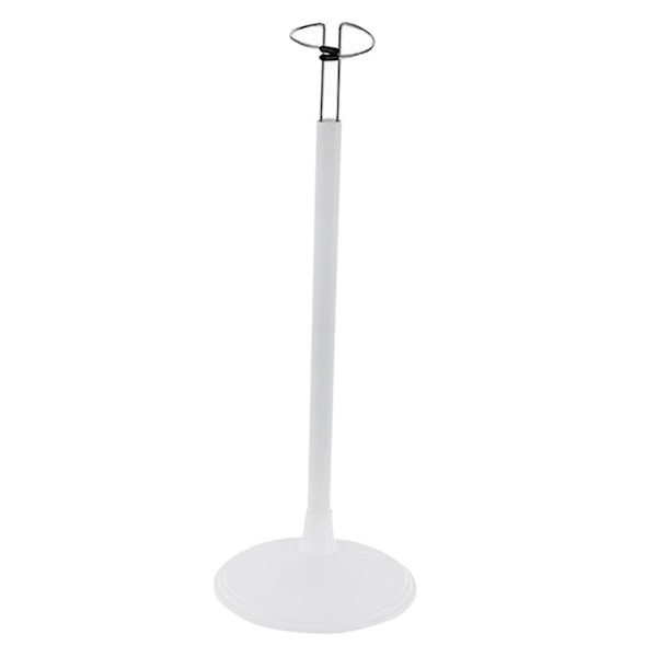 4x Justerbara Dockställ Displayhållare för Dockor Actionfigurer 45cm Vit (C)
