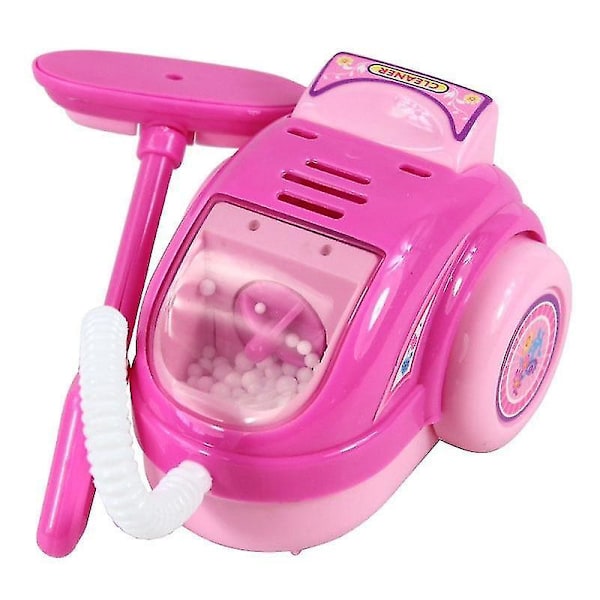 Dammsugare Mini Kök Lyser & Ljud Plast Simulering Hushållsapparater Hus Leksak Baby
