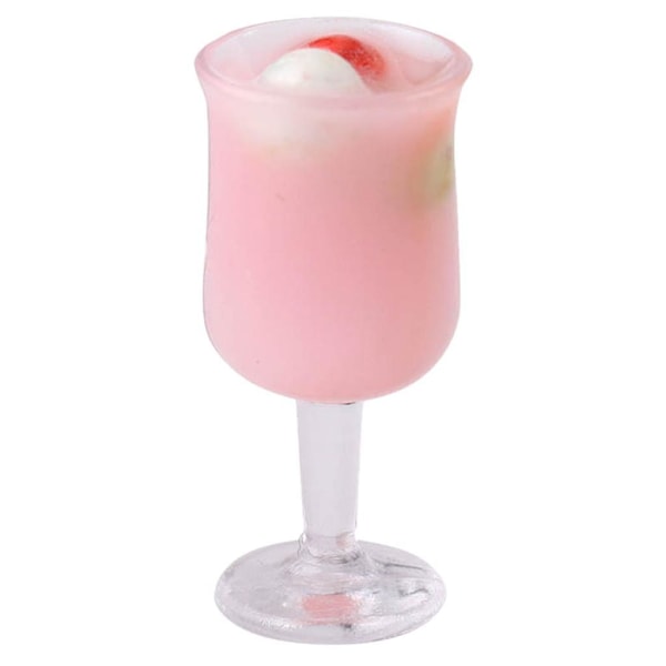 3 st 1:12 Skala Dockhus Juice Kopp Modell Leksaker (C)