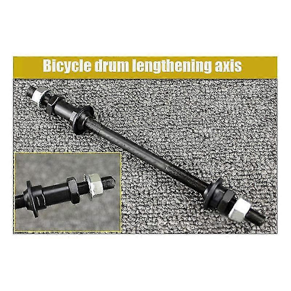 Forlænget 240mm Mountainbike Snescooter Fed Cykel Bagaksel Omdannede Solid Aksel Bagaksel Cykel
