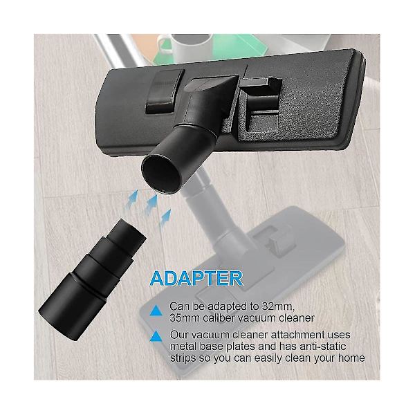 Universal Dammsugarborste, kombinationsborste med 32 mm adapter, tillbehör kompatibla med dammsugare, dammsugarmunstycke -cdsx